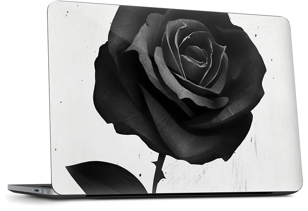 Fabric Rose Dell Laptop Skin