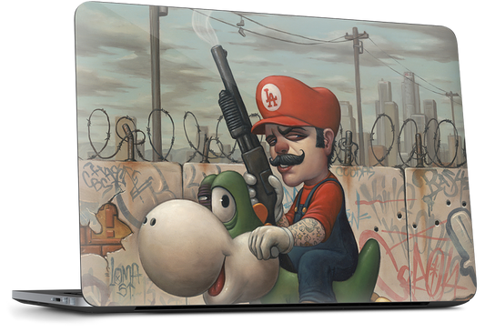 Mario 13 Dell Laptop Skin