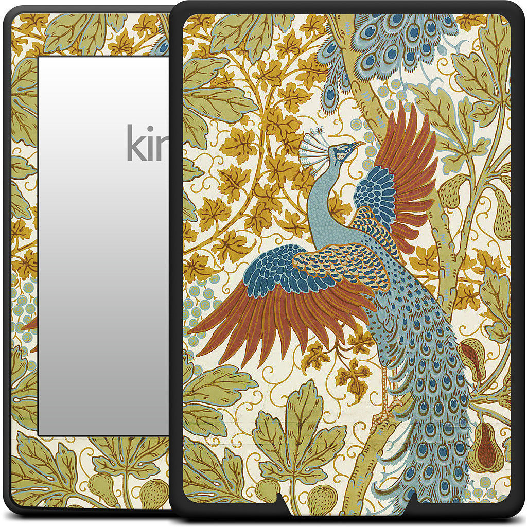 Fig and Peacock Kindle Skin