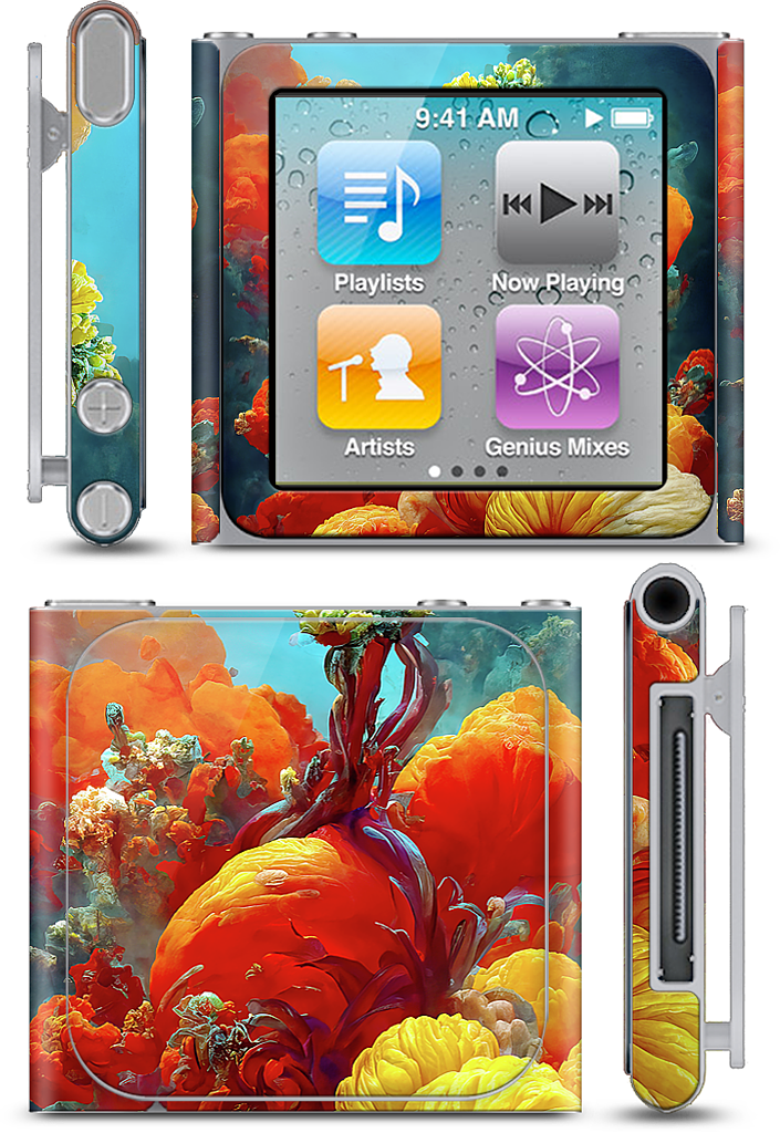 Oceanic Cornucopia iPod Skin