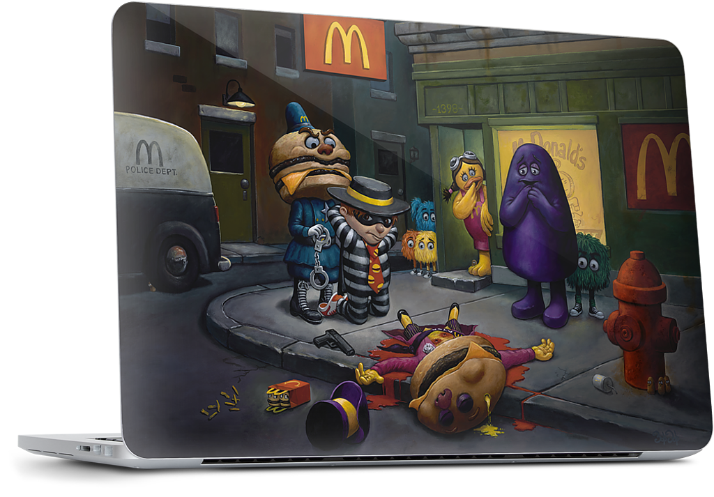McCheese Gets Greased Dell Laptop Skin