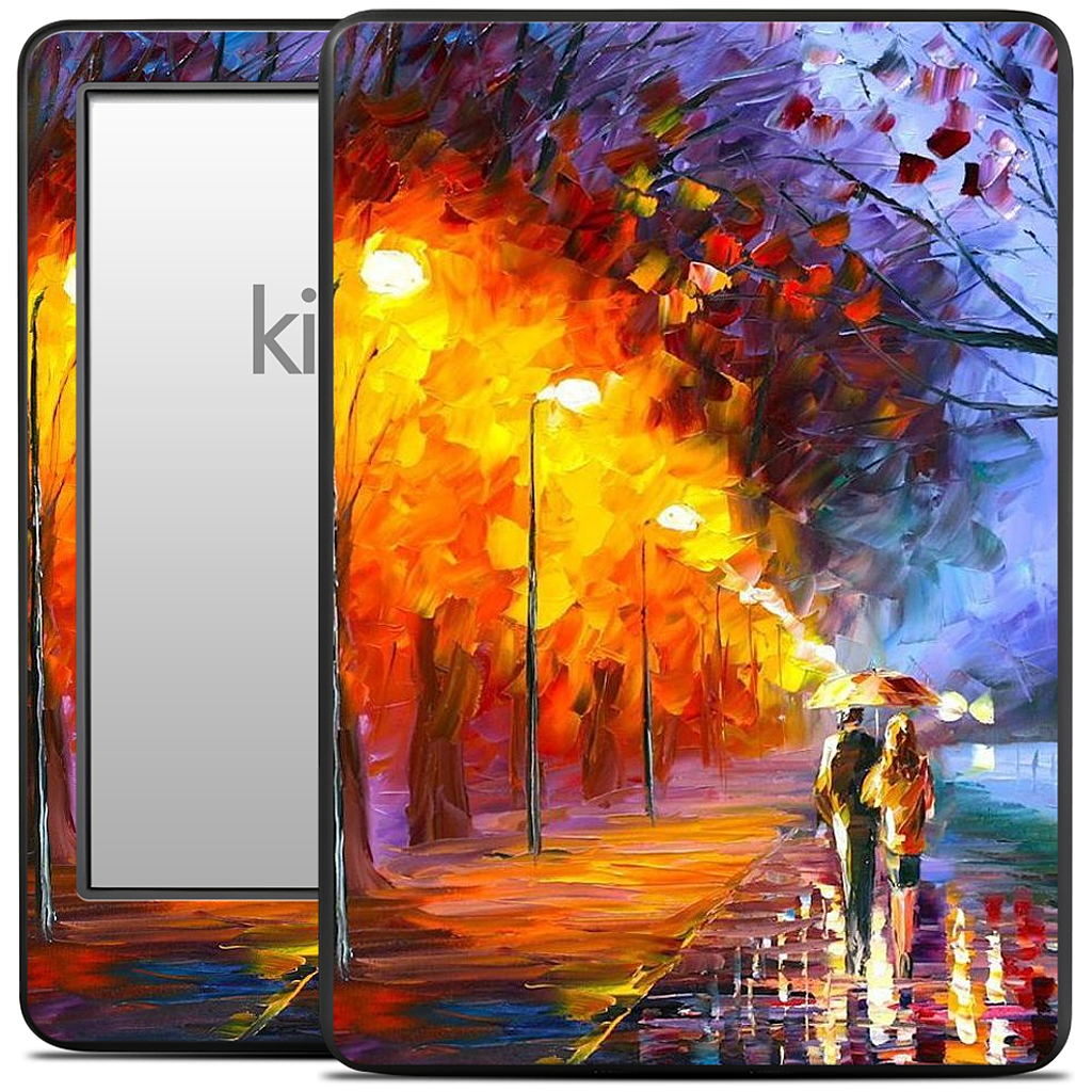 ALLEY BY THE LAKE by Leonid Afremov Kindle Skin