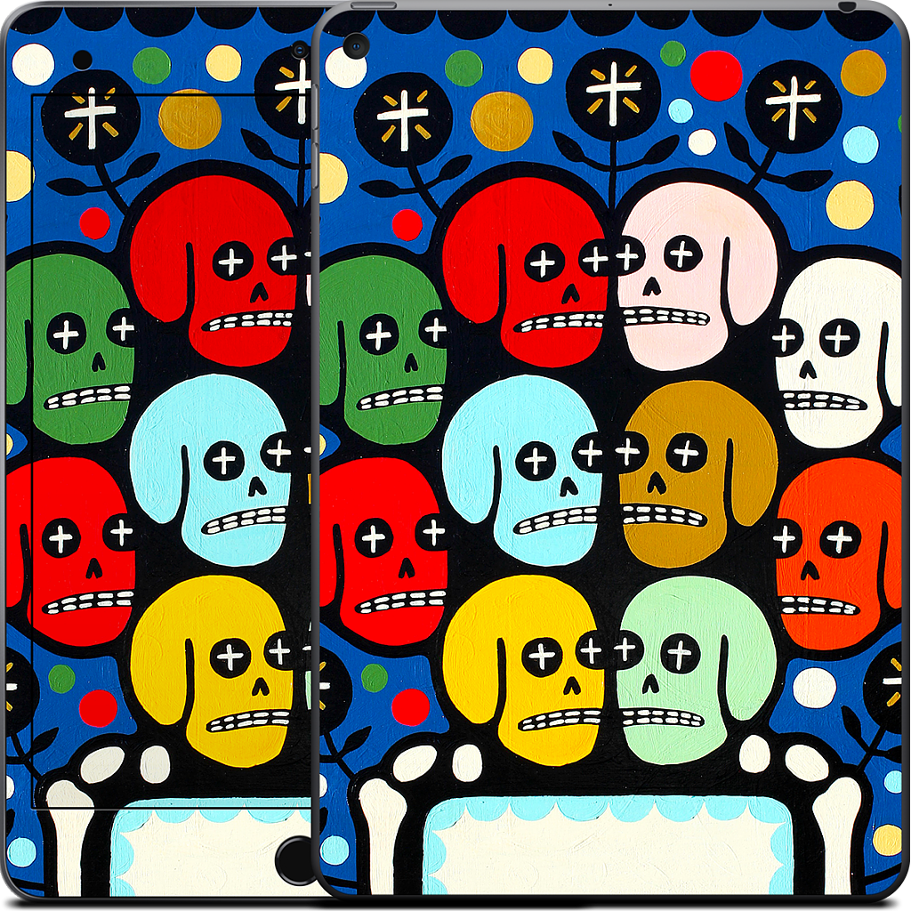 The Many Colors Of Death iPad Skin