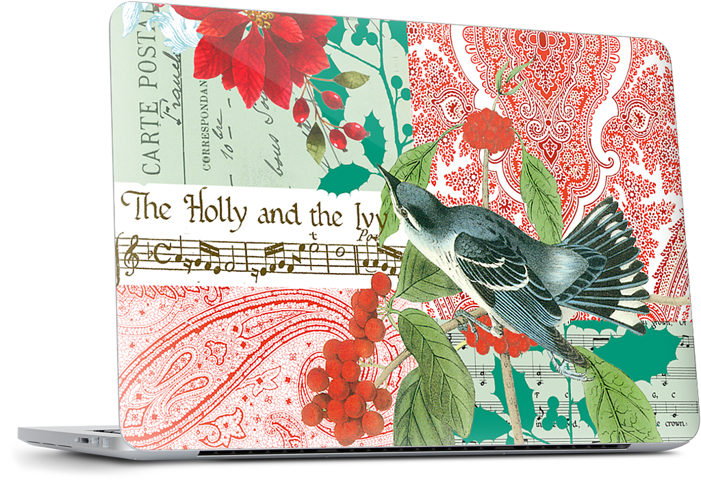 The Holly and the Ivy Dell Laptop Skin