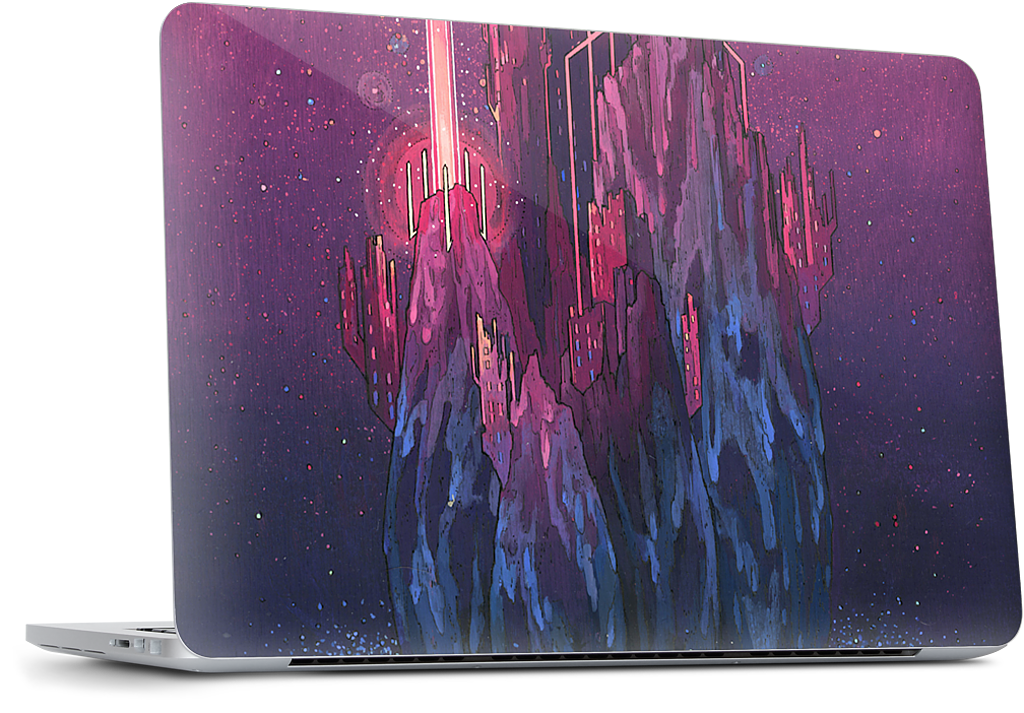 Space Fortress Dell Laptop Skin