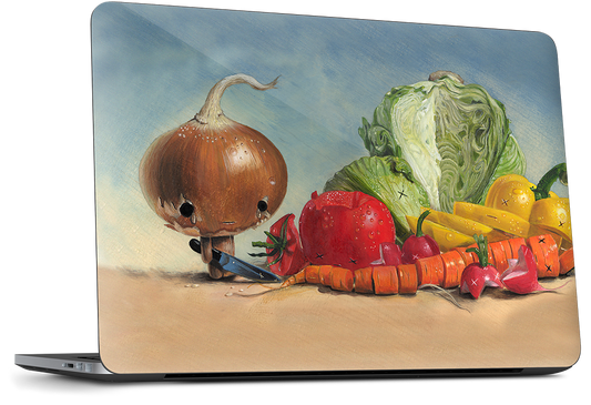 Slice and Dice Dell Laptop Skin