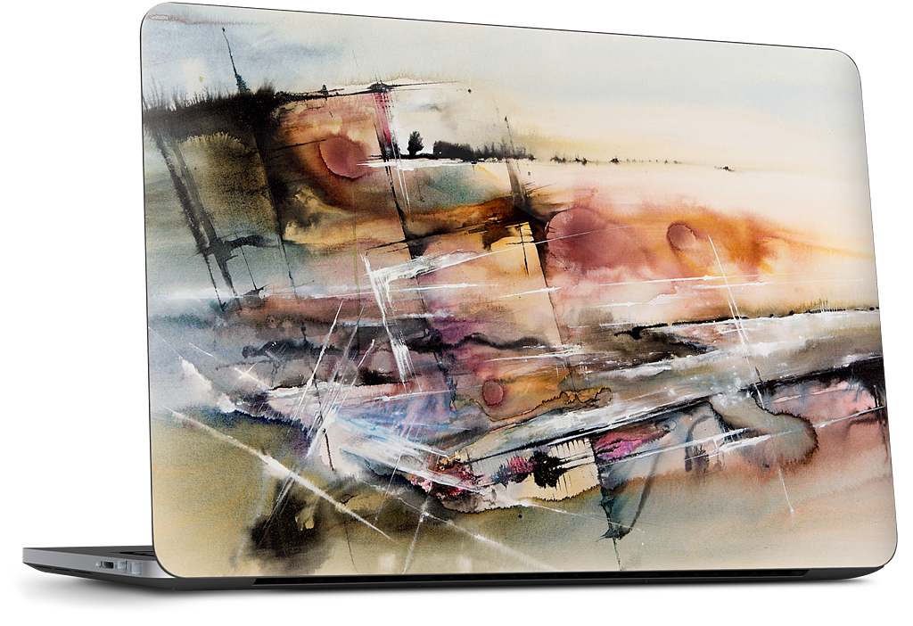 Driving at Dusk Dell Laptop Skin