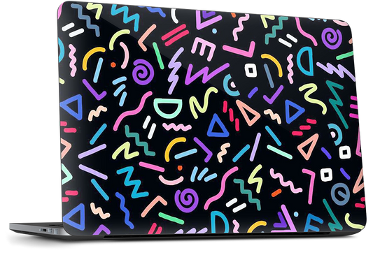 Neon Dell Laptop Skin