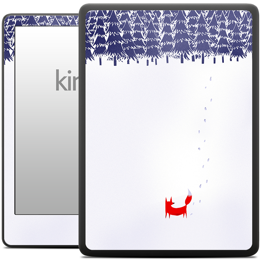 Alone in the Forest Kindle Skin