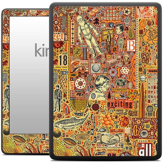 The Golding Time Master Kindle Skin