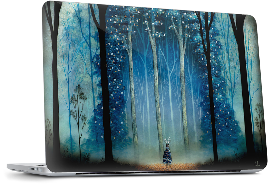 Cathedral of the Forest Deep Dell Laptop Skin