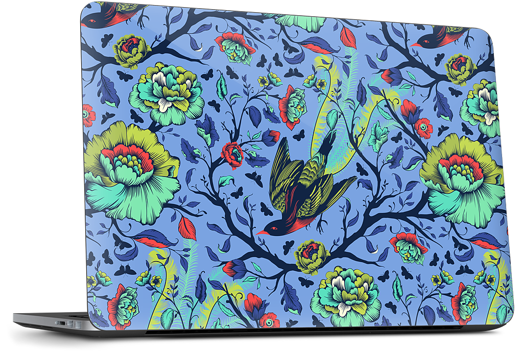 Tail Feathers Lupine Dell Laptop Skin
