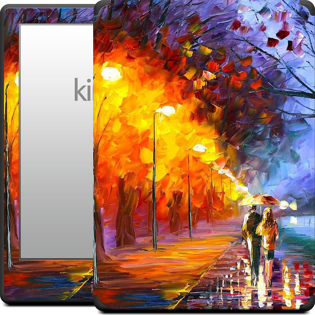 ALLEY BY THE LAKE by Leonid Afremov Kindle Skin