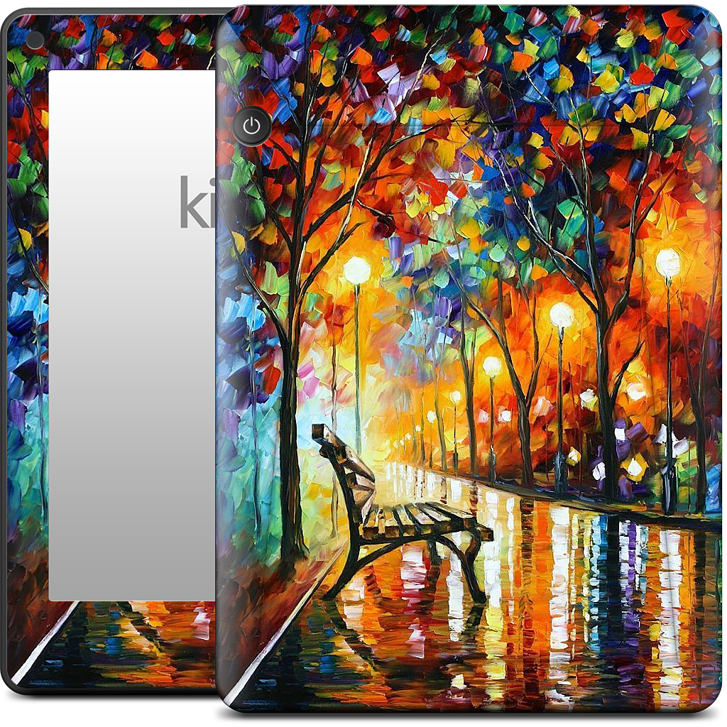 THE LONELINESS OF AUTUMN by Leonid Afremov Kindle Skin
