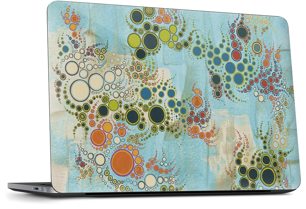 Untitled on Watercolor Paper #113 Dell Laptop Skin