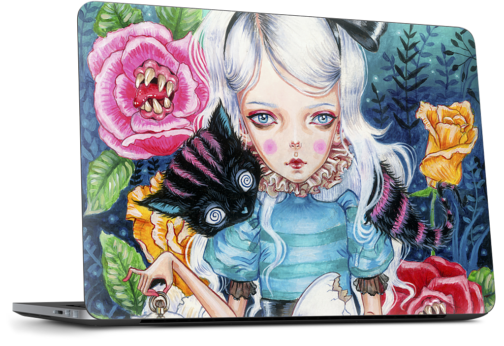 Alice In Wonderland  Dell Laptop Skin