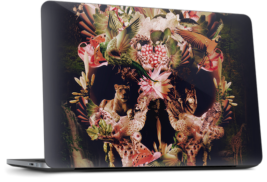 Jungle Skull Dell Laptop Skin