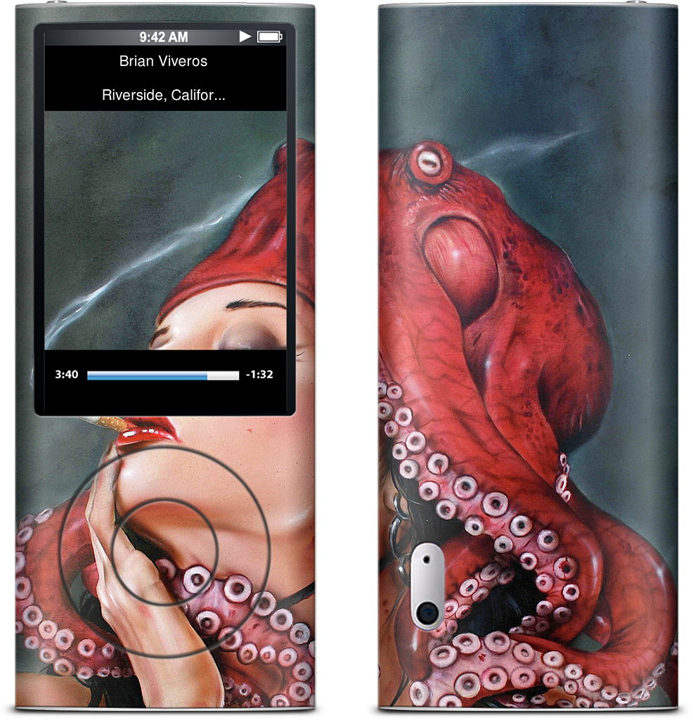 Octopussy II iPod Skin