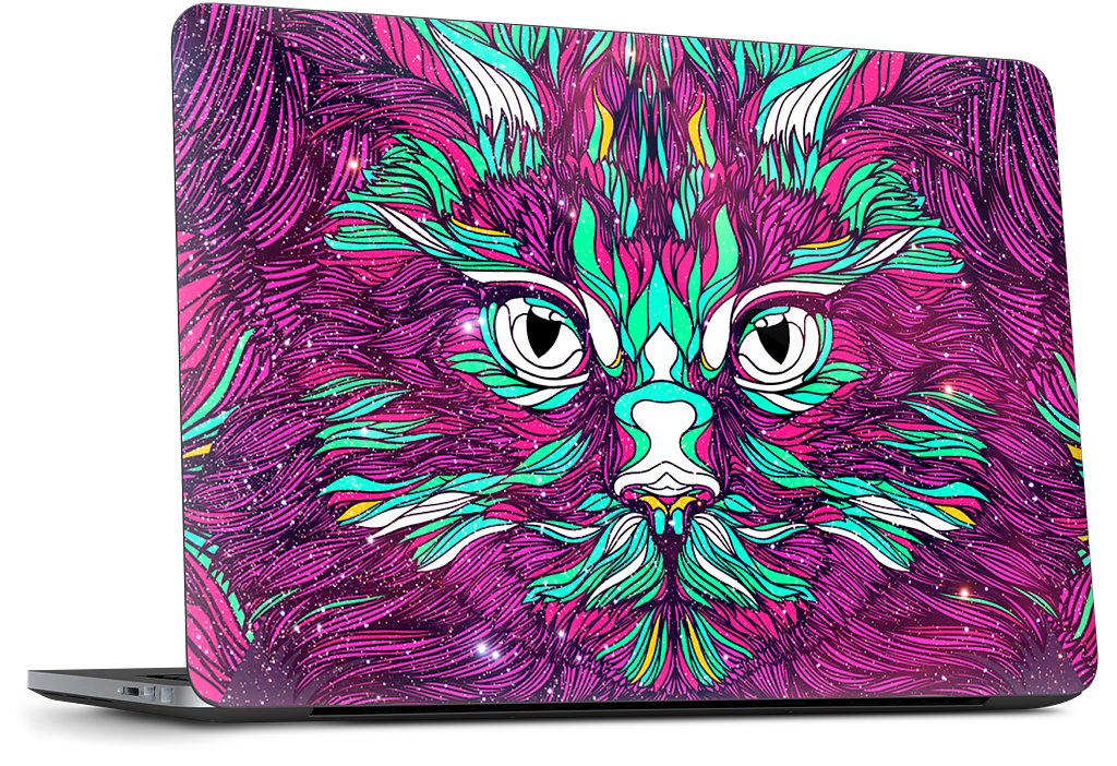 Space Cat Dell Laptop Skin
