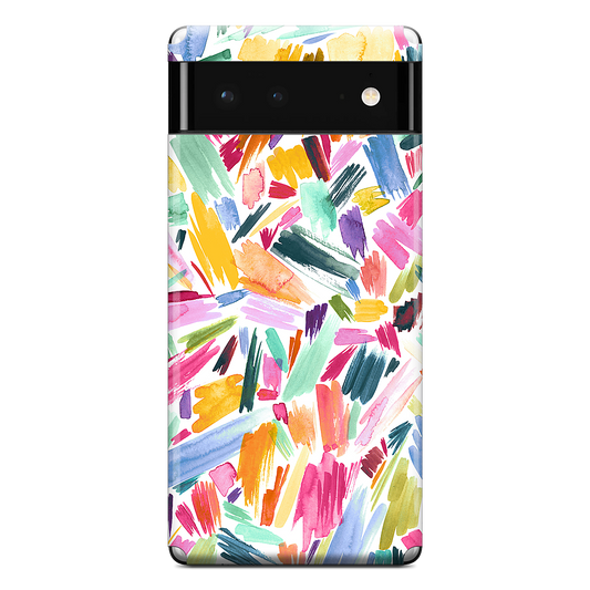 Colorful Abstract Strokes Google Phone