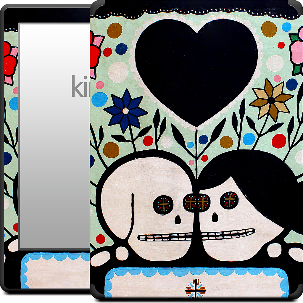 In The Garden With My Love Kindle Skin