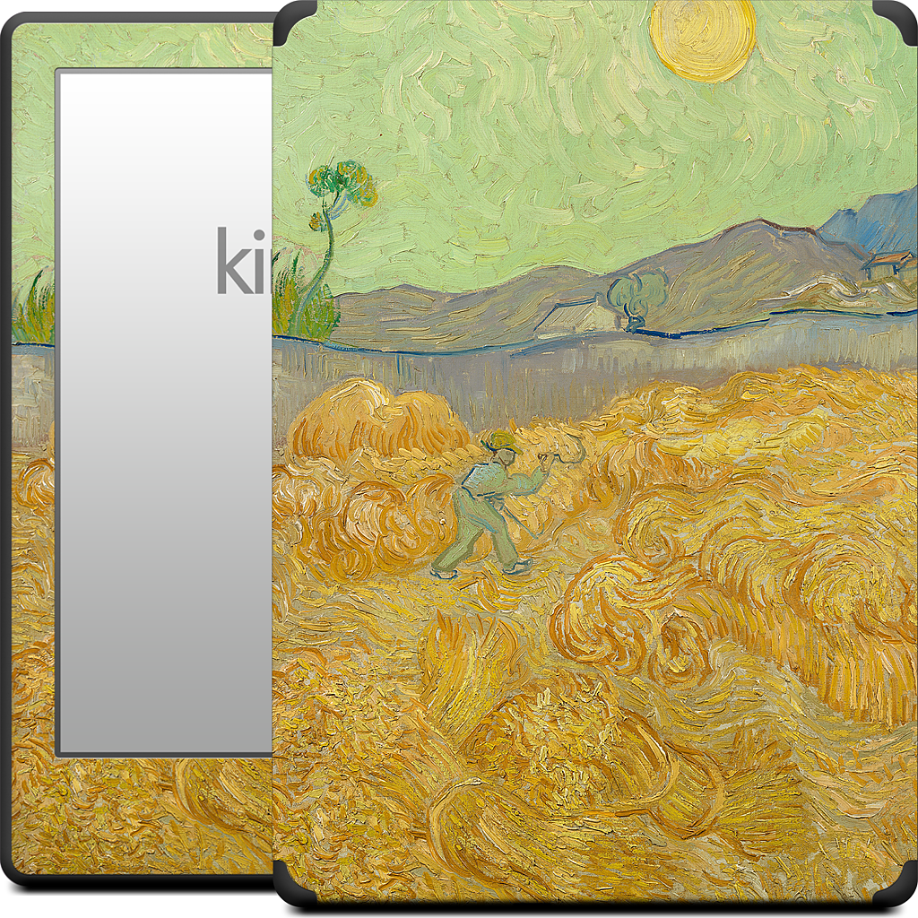 Wheatfield with a Reaper Kindle Skin