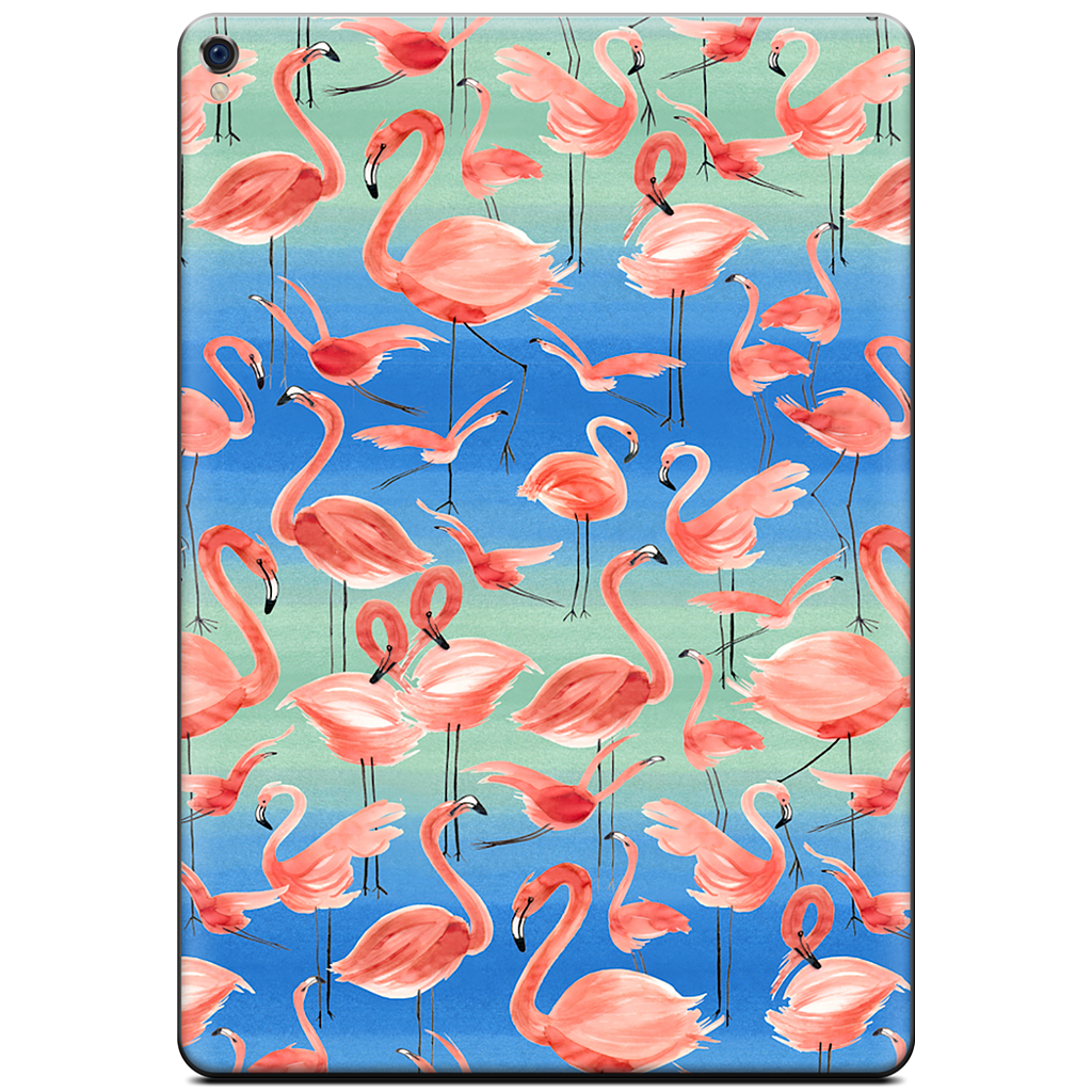 Flamingos iPad Skin