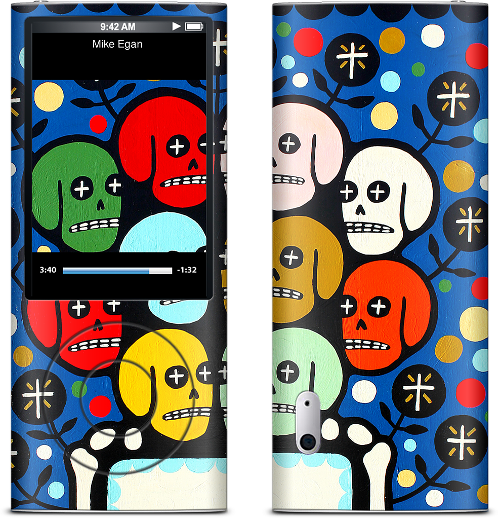 The Many Colors Of Death iPod Skin