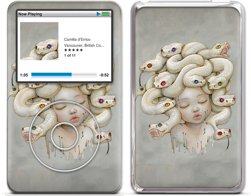 Medusa iPod Skin