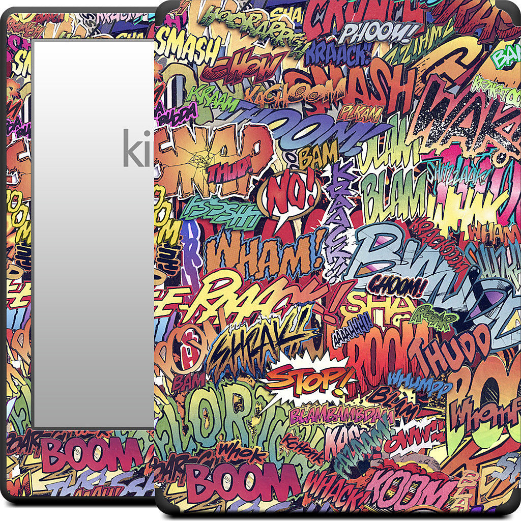 Action Packed Kindle Skin