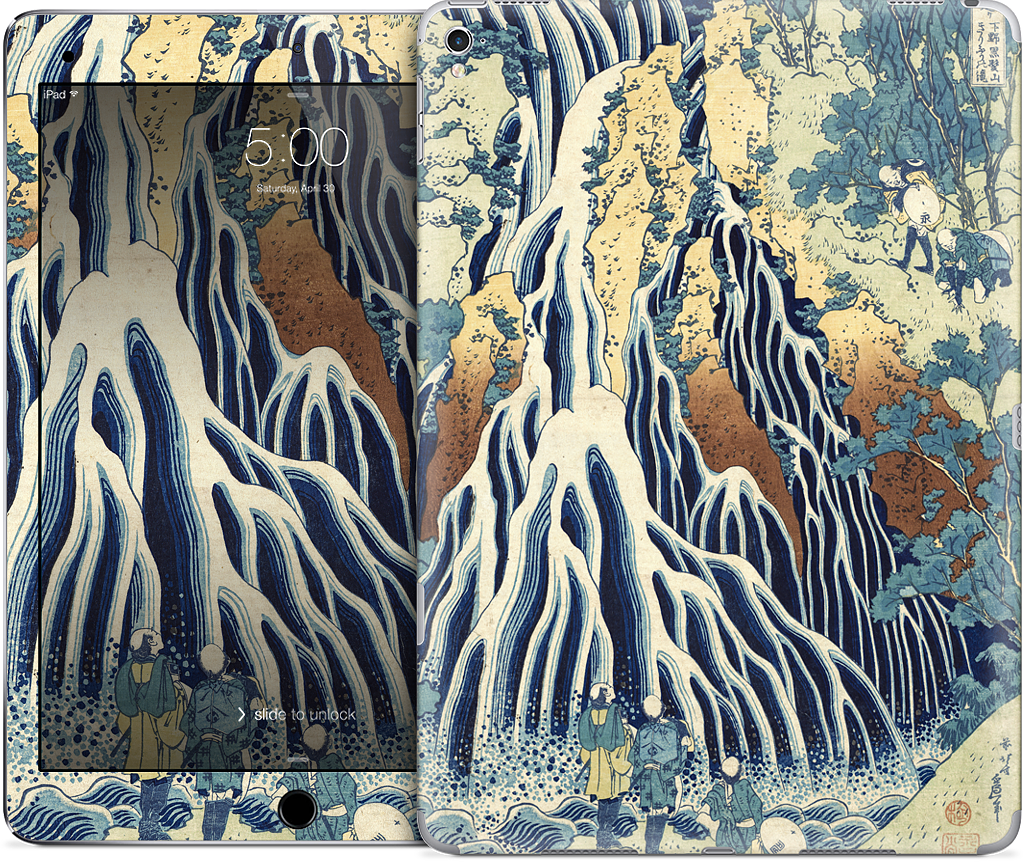 The Kirifuri Waterfall at Mt. Kurokami iPad Skin