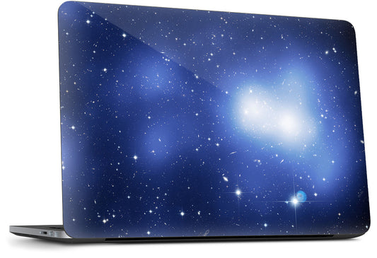 Galaxy Cluster Blue Dell Laptop Skin