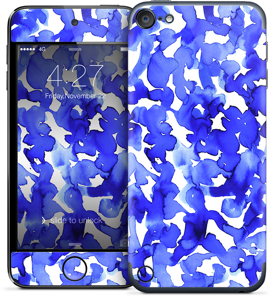 Energy Blue iPod Skin