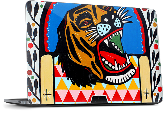 Tiger Coffin Dell Laptop Skin