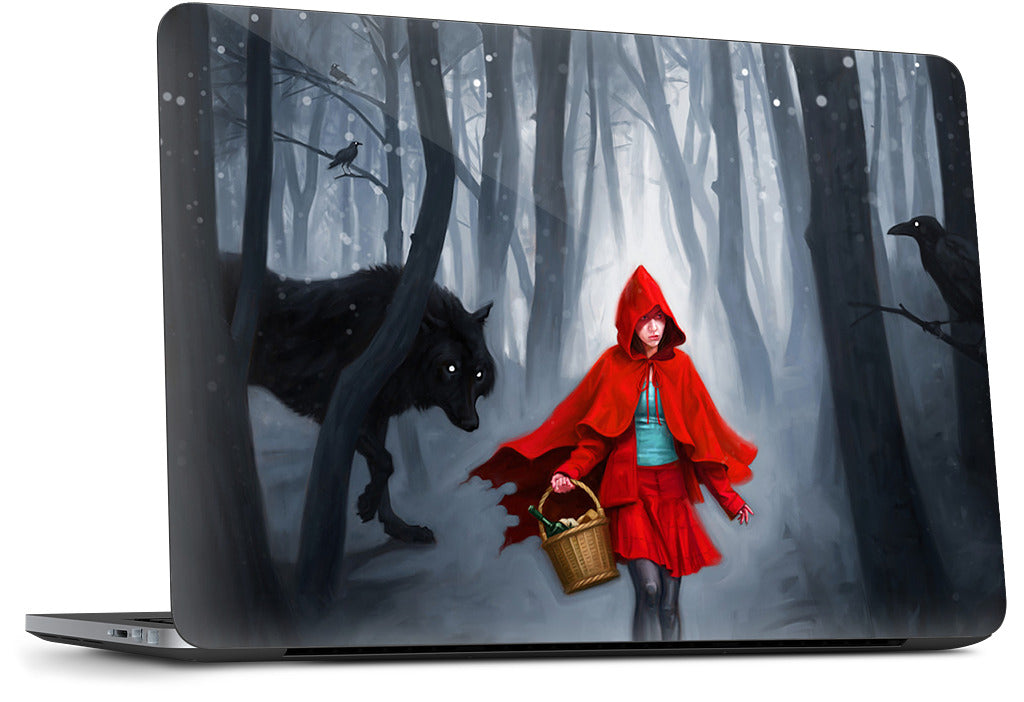 Little Red Riding Hood Dell Laptop Skin