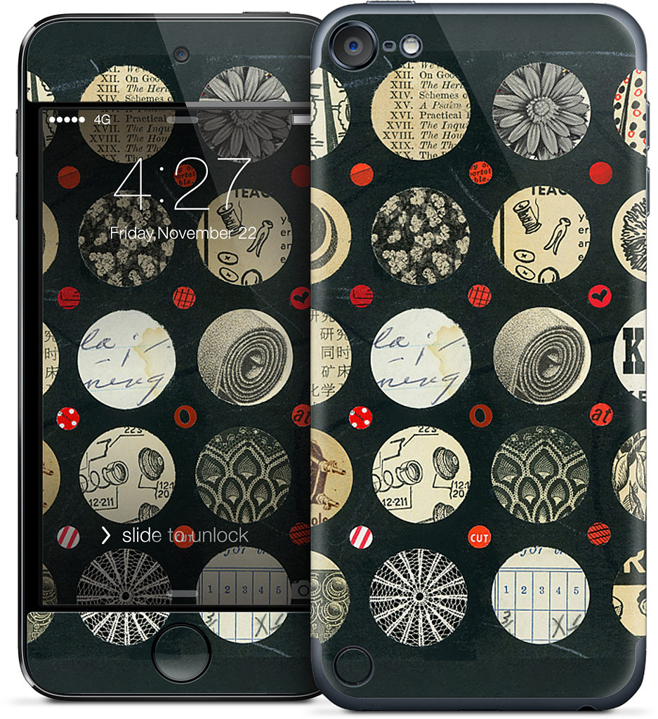 Cycles Number Two iPod Skin