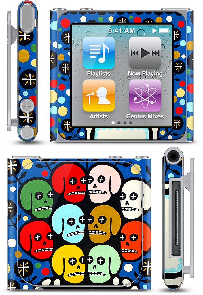 The Many Colors Of Death iPod Skin