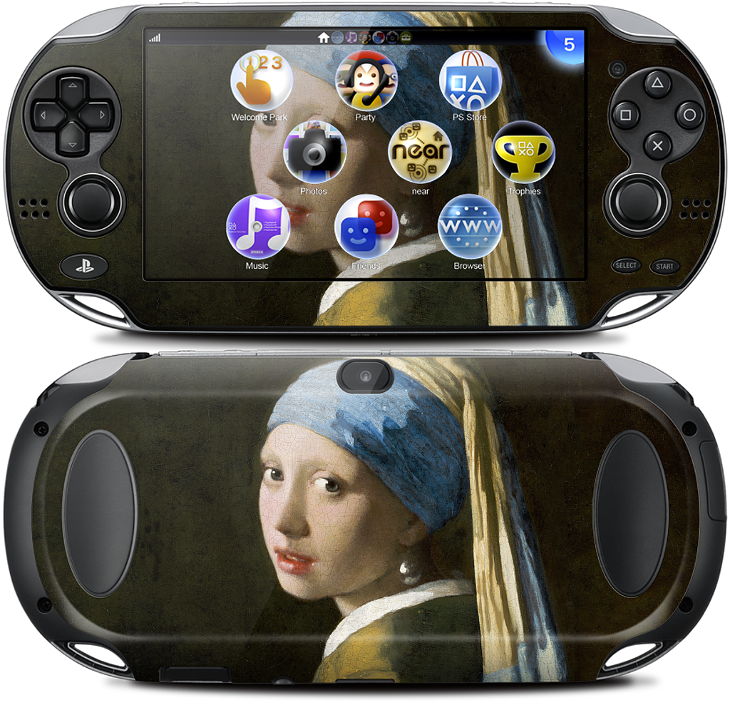 Girl with a Pearl Earring PlayStation Skin
