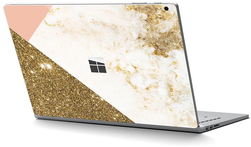Gold Marble Collage  Microsoft Skin