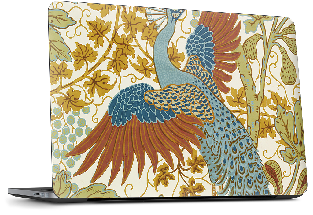Fig and Peacock Dell Laptop Skin