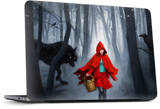 Little Red Riding Hood Dell Laptop Skin