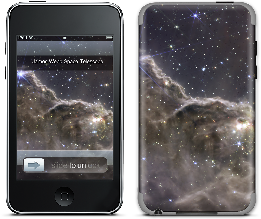 Cosmic Cliffs of Carina (MIRI and NIRCam Image) iPod Skin