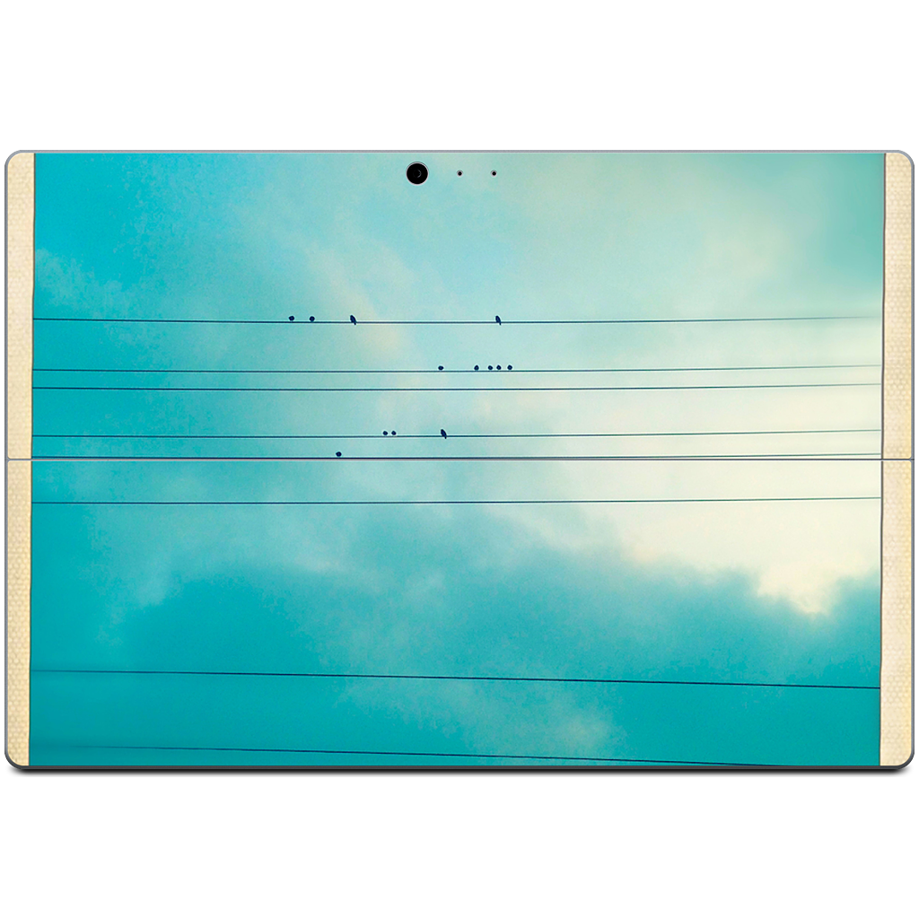 Birds on a wire Microsoft Skin