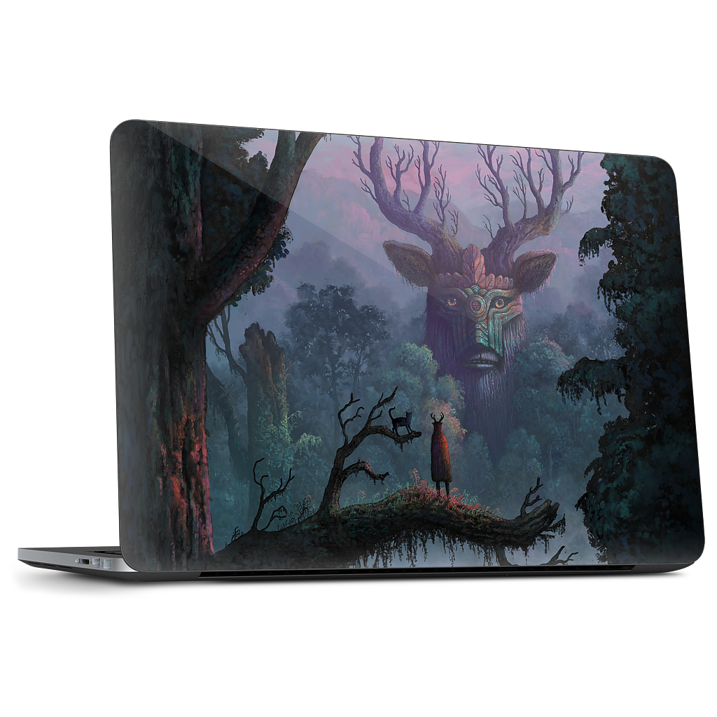 Face of the Ancient Dell Laptop Skin