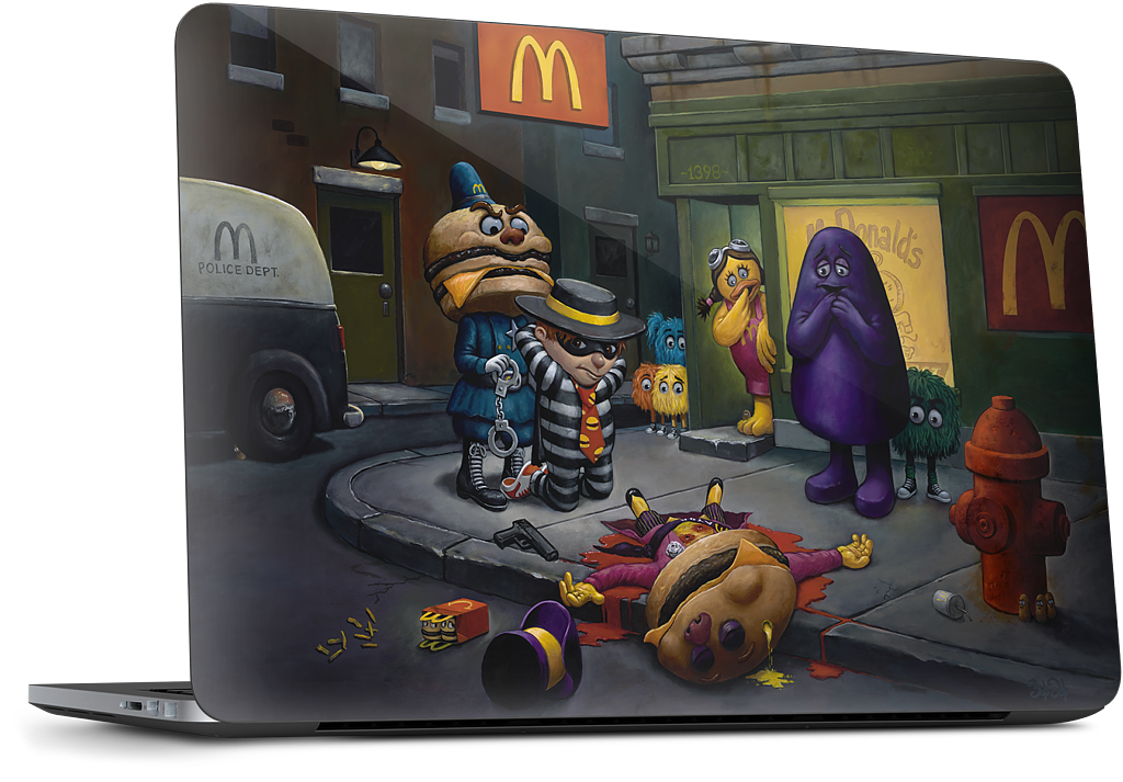 McCheese Gets Greased Dell Laptop Skin