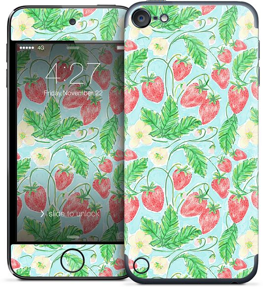 Wild Strawberries iPod Skin