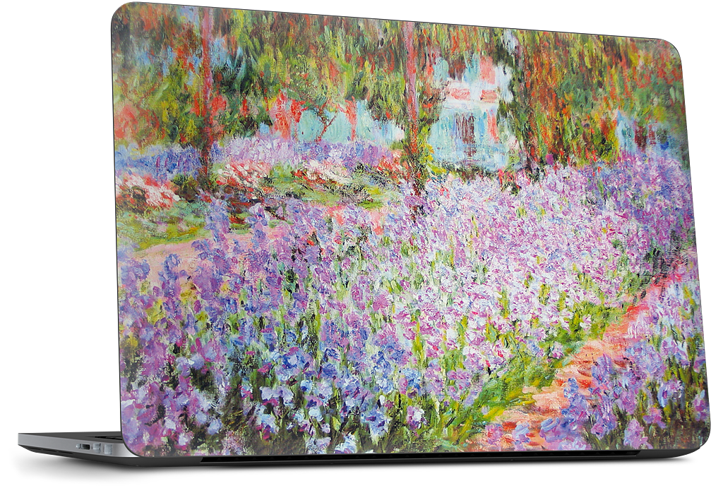 Artist's Garden at Giverny Dell Laptop Skin