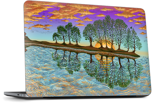 Guitar In Sea Major Dell Laptop Skin