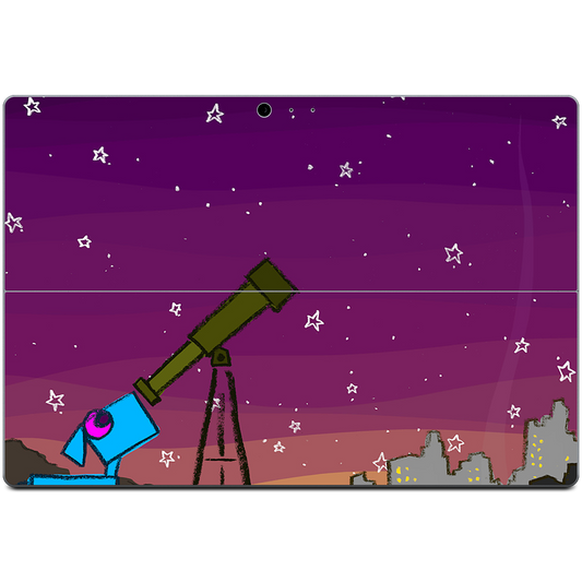 Space Dog Telescope Microsoft Skin