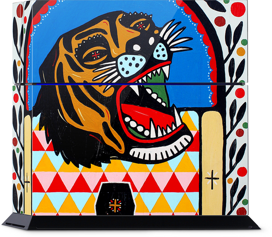 Tiger Coffin PlayStation Skin